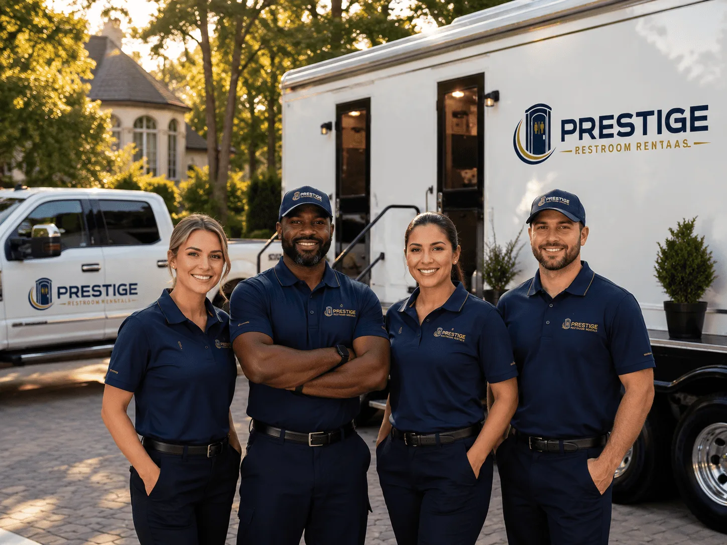 Trusted Luxury Portable Restrooms company in Milton, IN